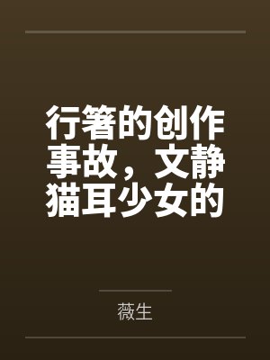 行箸的创作事故，文静猫耳少女的蜜臀惩罚日记～写黄文的代价是被打到高潮失禁～屁股、乳头、屁眼、小穴的全