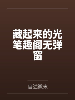 藏起来的光笔趣阁无弹窗