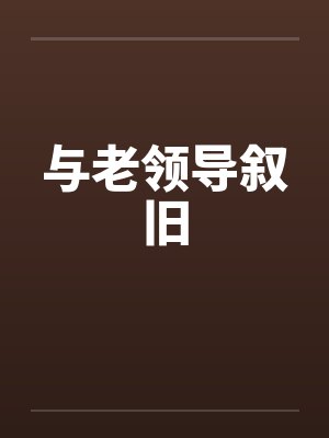 与老领导叙旧 与老领导叙旧