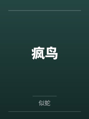 疯鸟 疯鸟